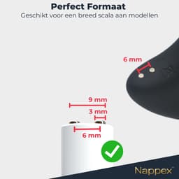 Magnetische Oplaadkabel - Vibrator Oplader - Satisfyer Compatibel o.a. Pro 2 Generation 3, Curvy, Pro 3, Pro 4+, Vibes, Luxury - Wit — thumbnail 2