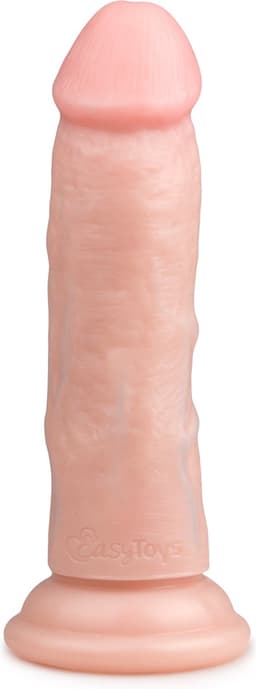 EasyToys - Realistische Dildo met Zuignap - 15,5 cm - Dildo's - Sex Toys voor Vrouwen en Mannen - Dildo Mannen Anaal - Beige — thumbnail 1
