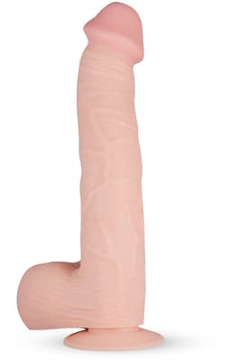 Real Fantasy - Lexon - Realistische Dildo met Zuignap - 33 cm - Dildo - Dildo's - Sex Toys voor Vrouwen - Sex Toys voor en Mannen - Dildo Mannen Anaal - Beige — thumbnail 3