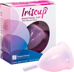IRISCUP - LARGE PINK MONTH CUP + FREE STERILIZER BAG — thumbnail 4