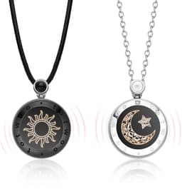 SnelShoppen - TOTWOO Vibrerende Ketting Touch met Afstandsbediening - Uniek Jubileumcadeau voor Hem of Haar - Modern Design in Zwart en Goud — thumbnail 3