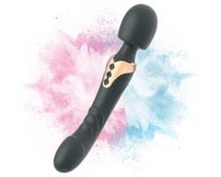 2-in-1 - Magic Wand - Wand Vibrator - Dildo Vibrator - Clitoris Stimulator - Vibrators voor Vrouwen