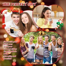 Koppels Mokken Set - Twee Mokken - Romantische Momenten - Exclusief Ontwerp - 200 ml - Wit — thumbnail 5