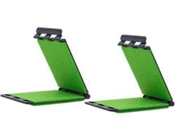 Gitaar Snaarreiniger - Toets Reiniger - Instrumenten Onderhoud - Bedekt Volledig Snaren - 10.5 x 6.2 x 3 cm - Groen