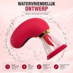 Sther Nipple & Clit Sucker – App Gestuurde Vibrators voor Vrouwen – Tepelzuiger & Clitoris Stimulator – Sex Toys voor Vrouwen – Bediening via App – 5-in-1 Seksspeeltje – Waterproof — thumbnail 4