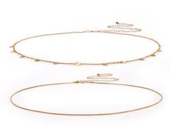 Dailygoody - Buikketting - Sexy Tailleketting - Verstelbaar - Bikinilichaamsieraden - Zomerstrandcadeau - Perfect voor Vrouwen en Tiener Meisjes