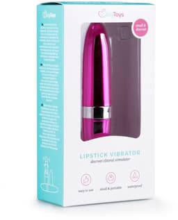 EasyToys Lipstick Vibrator - Eenvoudig te Bedienen - Spatwaterdicht - Vibrator - Sex Toys voor Vrouwen - Mini Vibrator - Roze — thumbnail 5