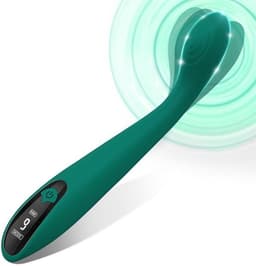 IVY LUX G-Spot Vibrator – Vibrator voor Vrouwen met LCD-scherm – 9 Vibratiestanden – Fluisterstil & 100% Waterdicht – Magnetisch Oplaadbaar – Siliconen – Groen — thumbnail 1