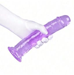 Oneay 3.0cm*16cm Realistische dildo met zuignap, zachte anale dildo, anaalplug, anaalplug met penissimulatie, anaaldilatator voor prostaatmassage, unisex seksspeeltje — thumbnail 1