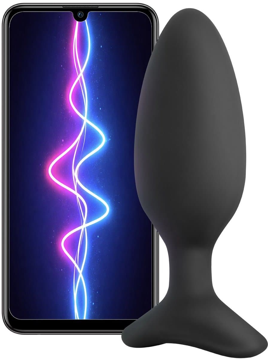 Lovense - Hush 2 Vibrerende Buttplug Met App - Zwart — afbeelding 1
