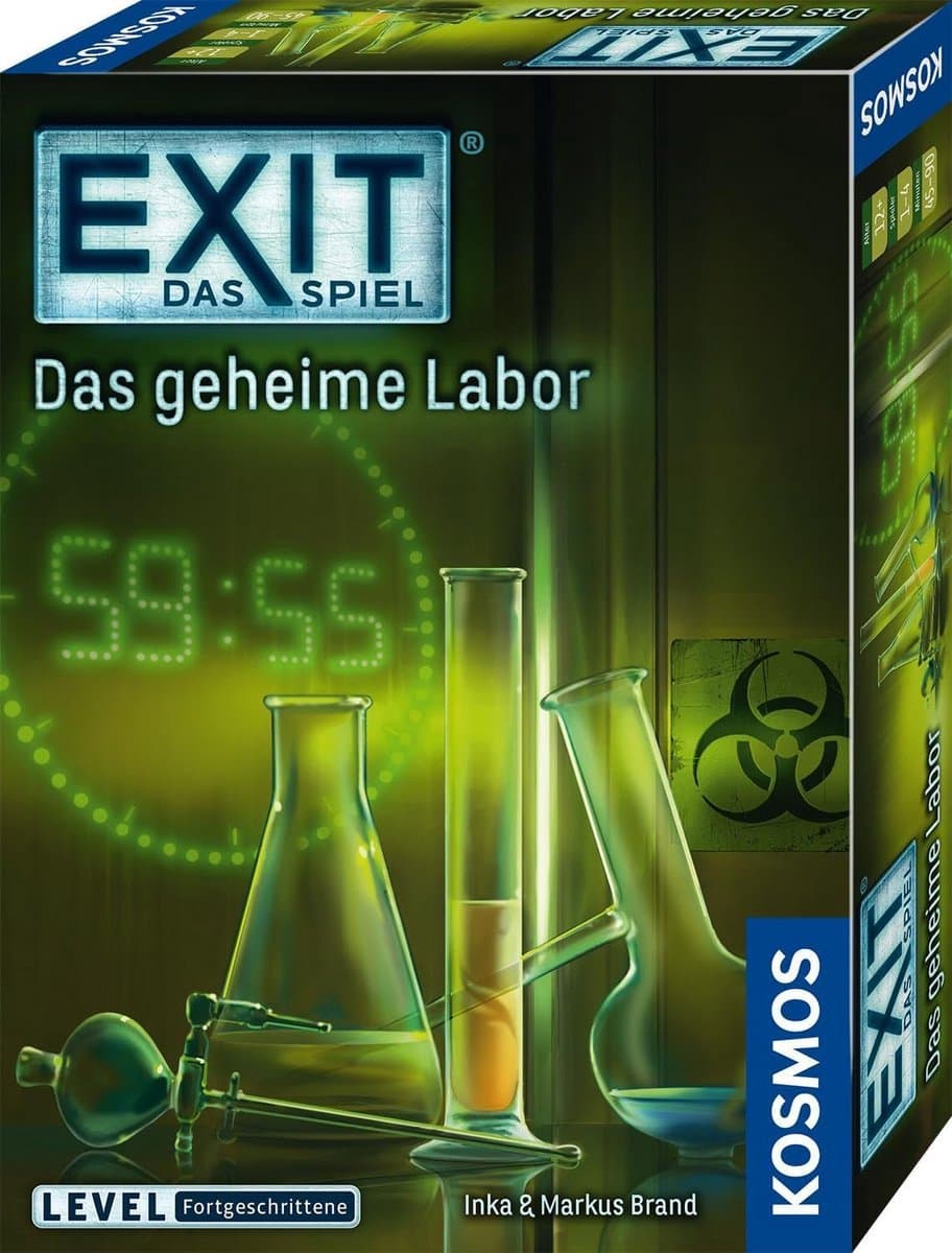 Escape Room Spel - Het Geheime Laboratorium voor 1-6 Spelers — afbeelding 1