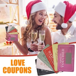 Cadeaubonnen Koppels - Kraskaarten Liefde - Romantische Verrassingen - Uitwisbaar Aanpasbaar - 10.8 x 7 cm — thumbnail 5