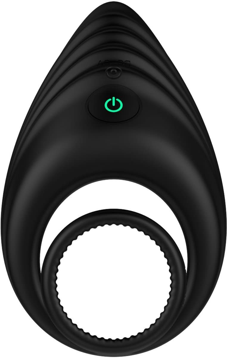 Nexus Vibrerende Cockring - Dubbele Stimulatie - 6 Vibratiestanden - Lichaamsveilig Siliconen - USB-oplaadbaar - Waterproof - Clitorisstimulatie - Penis en Balzak - Hardere en Langere Erectie — afbeelding 1