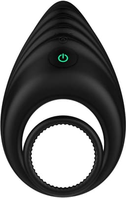 Nexus Vibrerende Cockring - Dubbele Stimulatie - 6 Vibratiestanden - Lichaamsveilig Siliconen - USB-oplaadbaar - Waterproof - Clitorisstimulatie - Penis en Balzak - Hardere en Langere Erectie — thumbnail 1