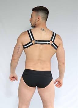 Dale Mas Harness Classic - Metalic Blue Black - XL/2XL — thumbnail 2