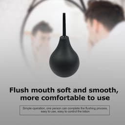 Bubble Enema Douche voor Mannen en Vrouwen - Herbruikbaar - Schone Siliconen Spuitmond - Douche - Veilig en Comfortabel — thumbnail 5