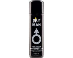 Pjur Man Premium Extremeglide - 250 ml - Waterbasis - Vrouwen - Mannen - Smaak - Condooms - Massage - Olie - Condooms - Pjur - Anaal - Siliconen - Erotisch