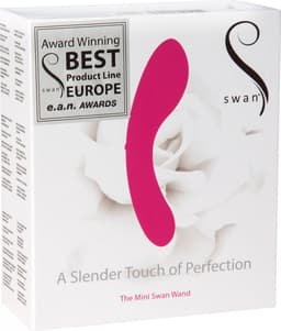 Swan The Mini Swan Wand Vibrator - Massager - roze — thumbnail 5