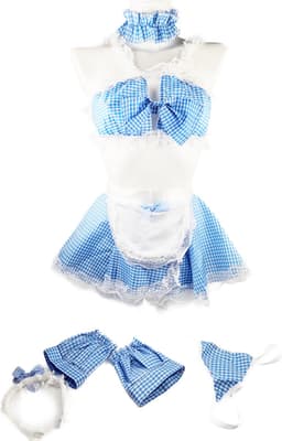 BamBella ® Sexy erotische made uniform - Maat One size - Rollenspel kleding outfit dames — thumbnail 2