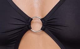 Lange Asymmetrische Sexy Jurk - Large — thumbnail 5