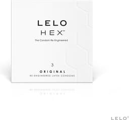 LELO HEX Original Condooms - 3 Stuks — thumbnail 1