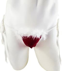 BamBella ® - string bongage - maat Onesize S M L XL XXL- Sexy slip erotische onderbroek valentijnsdag kerst rood groen doorzichtig rollenspel kleding voor mannen — thumbnail 1