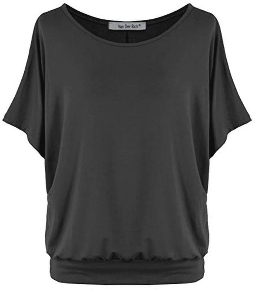 Oversized T-shirt met Vleermuismouwen voor Dames - Comfortabel en Stylish — afbeelding 1