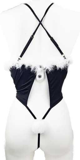 BamBella ® Sexy Cosplay Rollenspel kleding - Onesize - outfit dames Sex bunny dieren pak Zwart — thumbnail 4