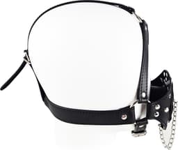 BNDGx® - Extreme BDSM sex Masker set met drink filter - Nep Leer - SM Erotisch seksspeeltje voor koppels — thumbnail 2