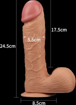 Realistische King Size Dildo 23 cm — thumbnail 3