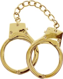 Taboom - Gold Plated BDSM Handcuffs - Bondage / SM Cuffs Goud — thumbnail 4