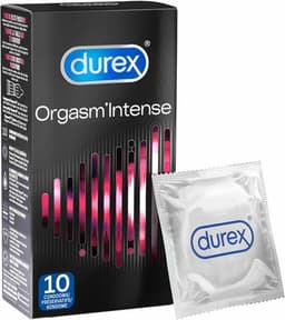 Durex Condooms Orgasm' Intense - 2 x 10 stuks - Voordeelverpakking — thumbnail 5