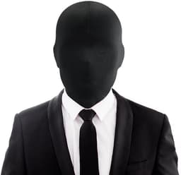 2 Stuks - zwarte - volledige gezichtsmaskers gezichtsloze huid maskers - Halloween cosplay spandex kapmasker-Halloween hoofddeksel — thumbnail 4