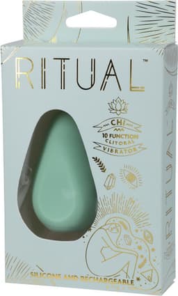 Doc Johnson - Chi - Rechargeable Silicone Clit Vibe - Mint — thumbnail 4