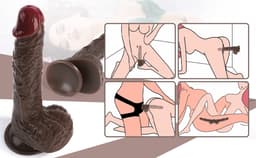 IntiMate® Alexander - Stotende en Roterende Dildo - Sexmachine met Afstandsbediening - XXL Vibrerende Monsterdildo - Handsfree Neukmachine Dildo met Zuignap - Levensecht Materiaal - 23cm Lange Realistische Structuur - Voor Anaal En Vaginaal Gebruik — thumbnail 4