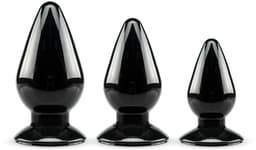Anaal Plug Set - Zwart — thumbnail 4