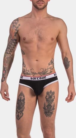 Barcode Berlin Maxime Backless Brief Black - MAAT XL - Erotisch Heren Ondergoed - Slip voor Man - Sexy mannen Slip — thumbnail 2