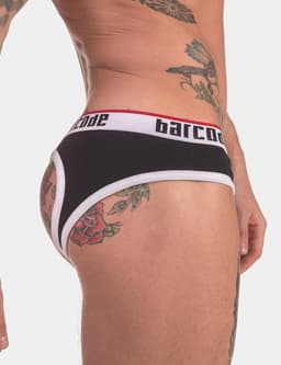 Barcode Berlin Maxime Backless Brief Black - MAAT XL - Erotisch Heren Ondergoed - Slip voor Man - Sexy mannen Slip — thumbnail 3