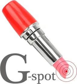 Lipstick Vibrator I Mini Vibrator I Lippenstift Vibrator voor Vrouwen I Clitoris en G Spot Stimulatie I Zwart — thumbnail 3
