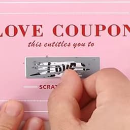 Kras Liefdes Coupons - Date Night Kaarten - Relatie Verdiepen - Speelse Koopelbinding - 20 stuks - roze — thumbnail 2
