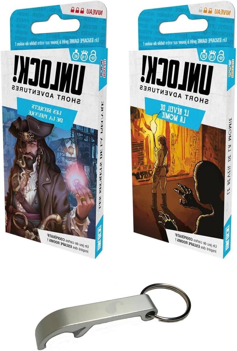 Escape Room Spel - Puzzelspel Deductiespel - Thuis Spelen - Korte Avonturen - 30 Minuten Speeltijd - Meerdere Kleuren — afbeelding 1