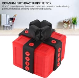 Dailygoods- Irritante Doos 3D Geprinte Ontwerp - Grappige Cadeau - Multifunctionele Opbergdoos - Voor Speelgoed/Holiday Decoraties - Ideaal voor Grappenmaker - Grappige Cadeaubox — thumbnail 4