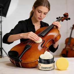 Gitaar polijst reiniger - Instrumenten onderhoud - Snelle instrument reiniging - Diepe toets verzorging - 30 ml - Niet gespecificeerd — thumbnail 3