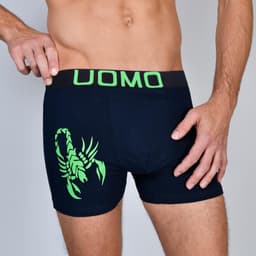 4-Pack Boxershorts Heren Katoen met Leuke Print - Comfortabele Zomer Ondergoed — thumbnail 3