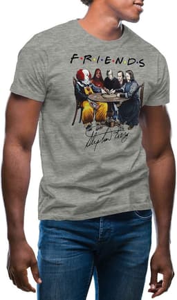 Horror Film Fans T-Shirt Geïnspireerd door Stephen King Anime Stijl — thumbnail 3