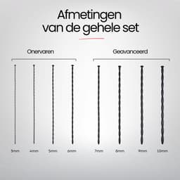 Dilator Set 8-Delig – Siliconen Penisplug Sounding Set – Urethrale Dilator 3-10mm – Voor Beginners & Gevorderden — thumbnail 5