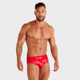 WOH microfiber herenslip night universe rood — thumbnail 2