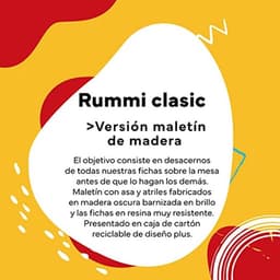 Rummikub Klassiek - Elegante versie van het populaire gezelschapsspel - Geschikt voor 2 tot 4 spelers - Perfect voor kinderen en volwassenen — thumbnail 4