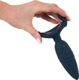 Remote Control Thrusting Butt Plug met Vibratie - Stotende Prostaat Vibrator met afstandsbediening — thumbnail 3