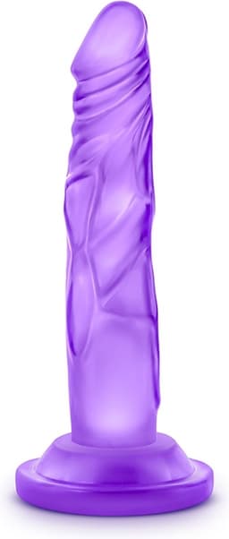 Blush Naturally Yours 5 inch Mini Cock Dildo - Paars - 14.5 cm — thumbnail 1